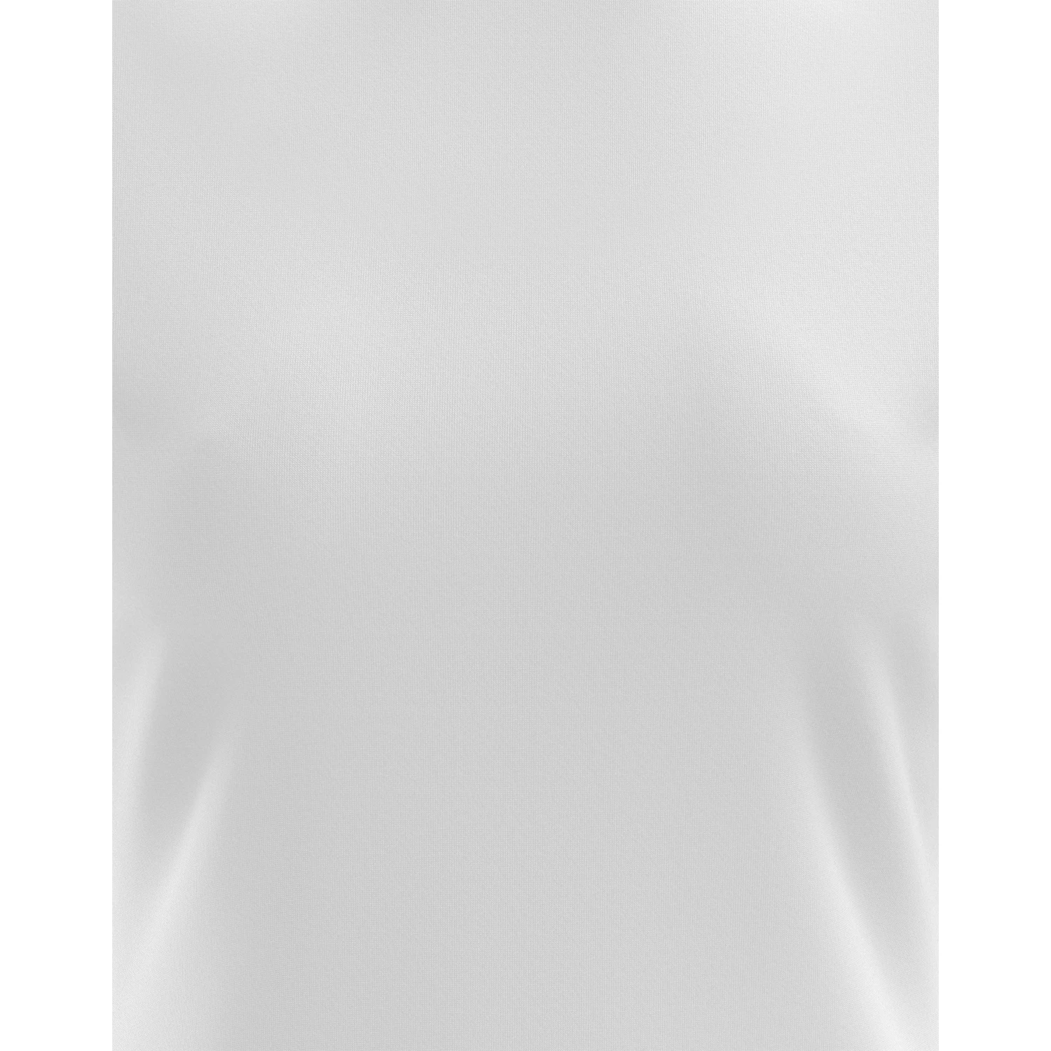 Basic - White + Black Women's Short Sleeve Shirt - Image 3