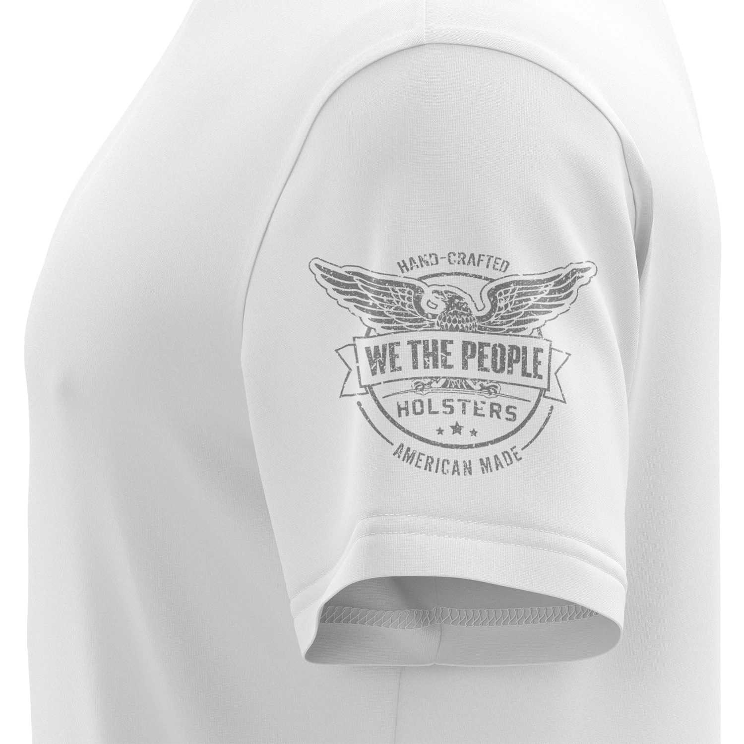 Basic - White + Gray Short Sleeve Shirt - Image 4