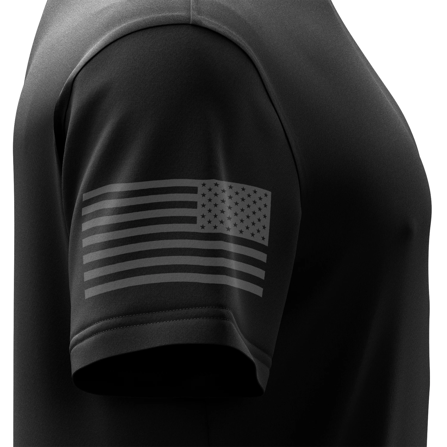 Basic - Black + Charcoal Short Sleeve Shirt - Image 5