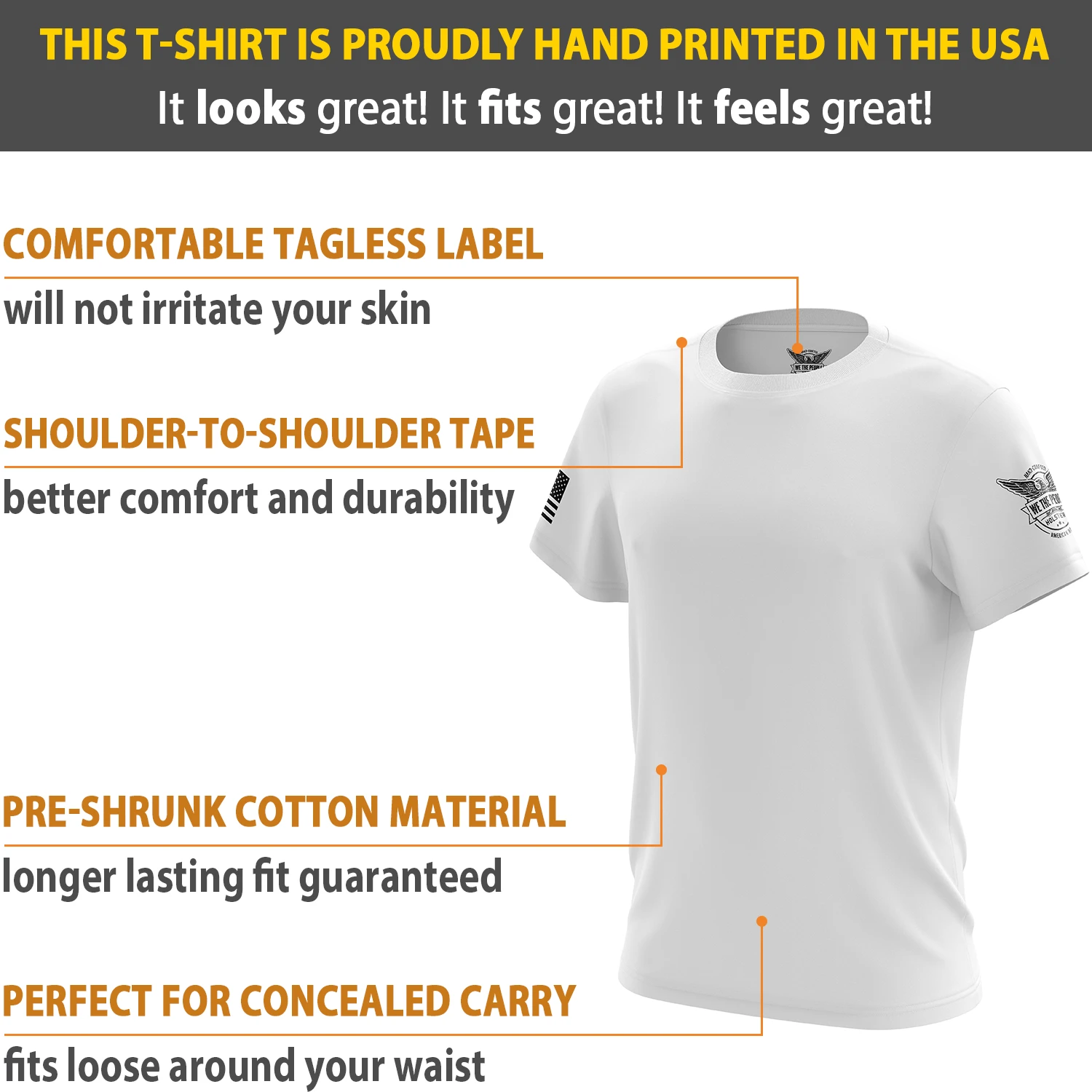 Basic - White + Black Short Sleeve Shirt - Image 6