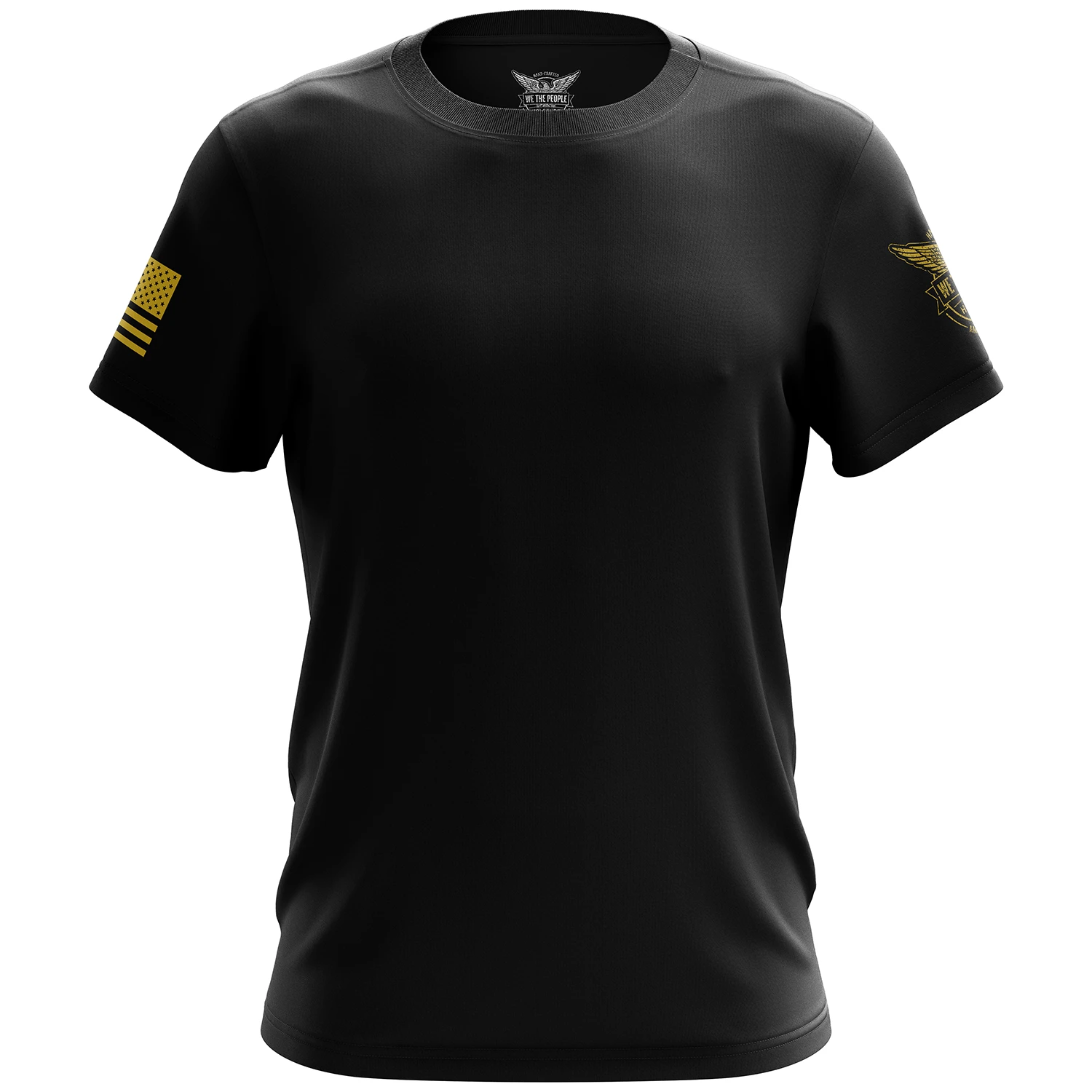 Basic - Black + Gold Short Sleeve Shirt