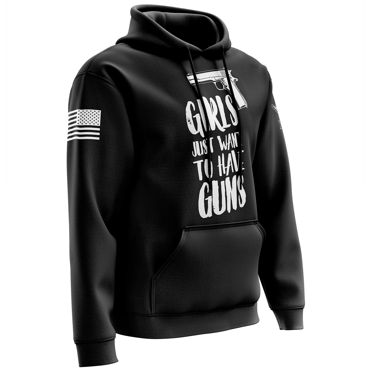 Girls Just Want To Have Guns Hoodie - Image 4