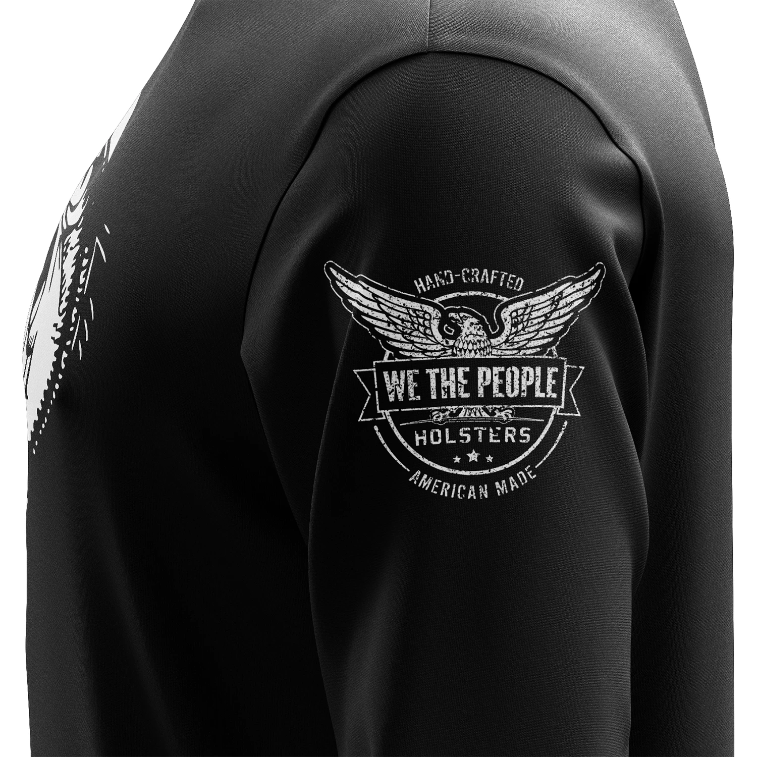 Born To Fish Forced To Work Long Sleeve Shirt - Image 4