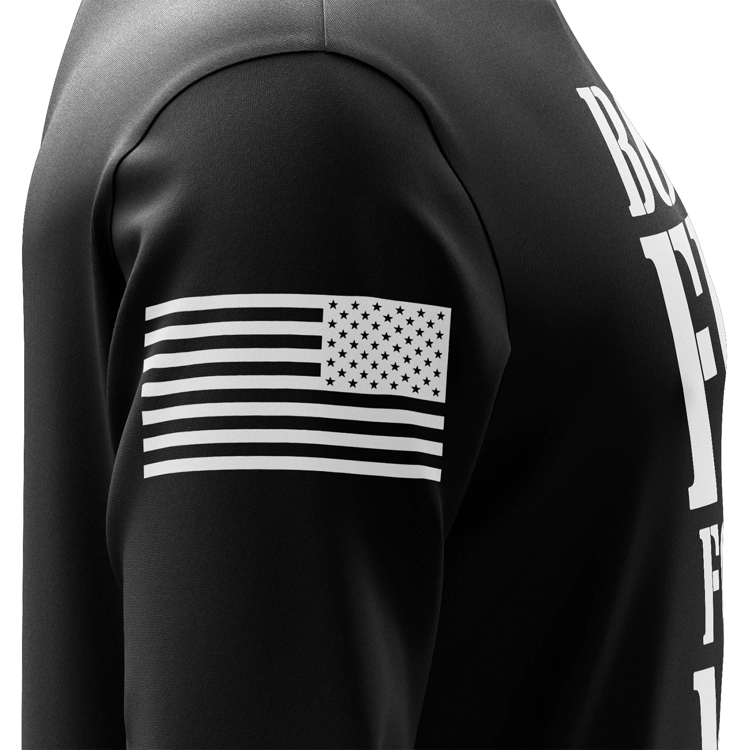 Born To Fish Forced To Work Long Sleeve Shirt - Image 5