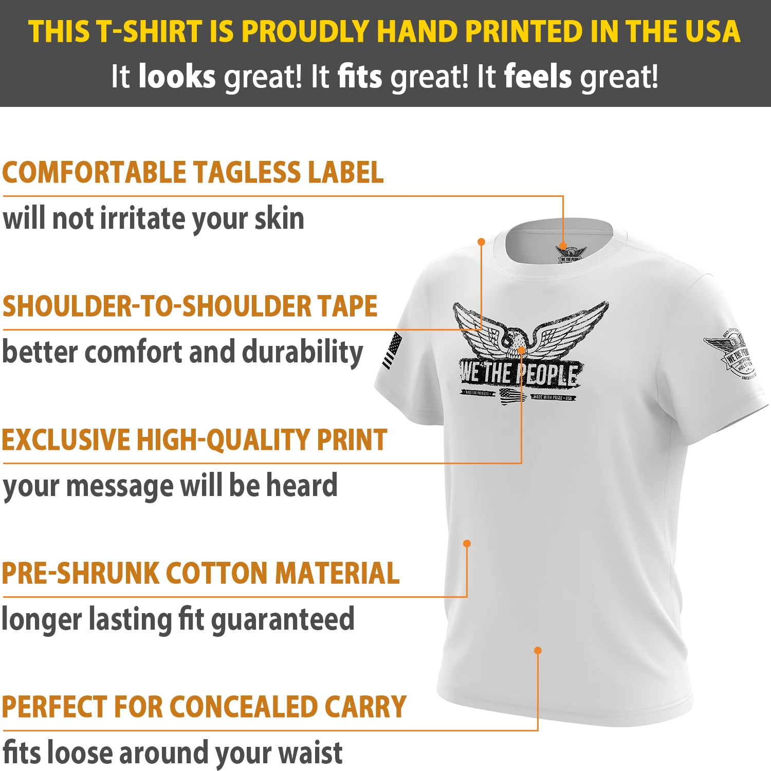 We The People Eagle Short Sleeve Shirt - Image 12