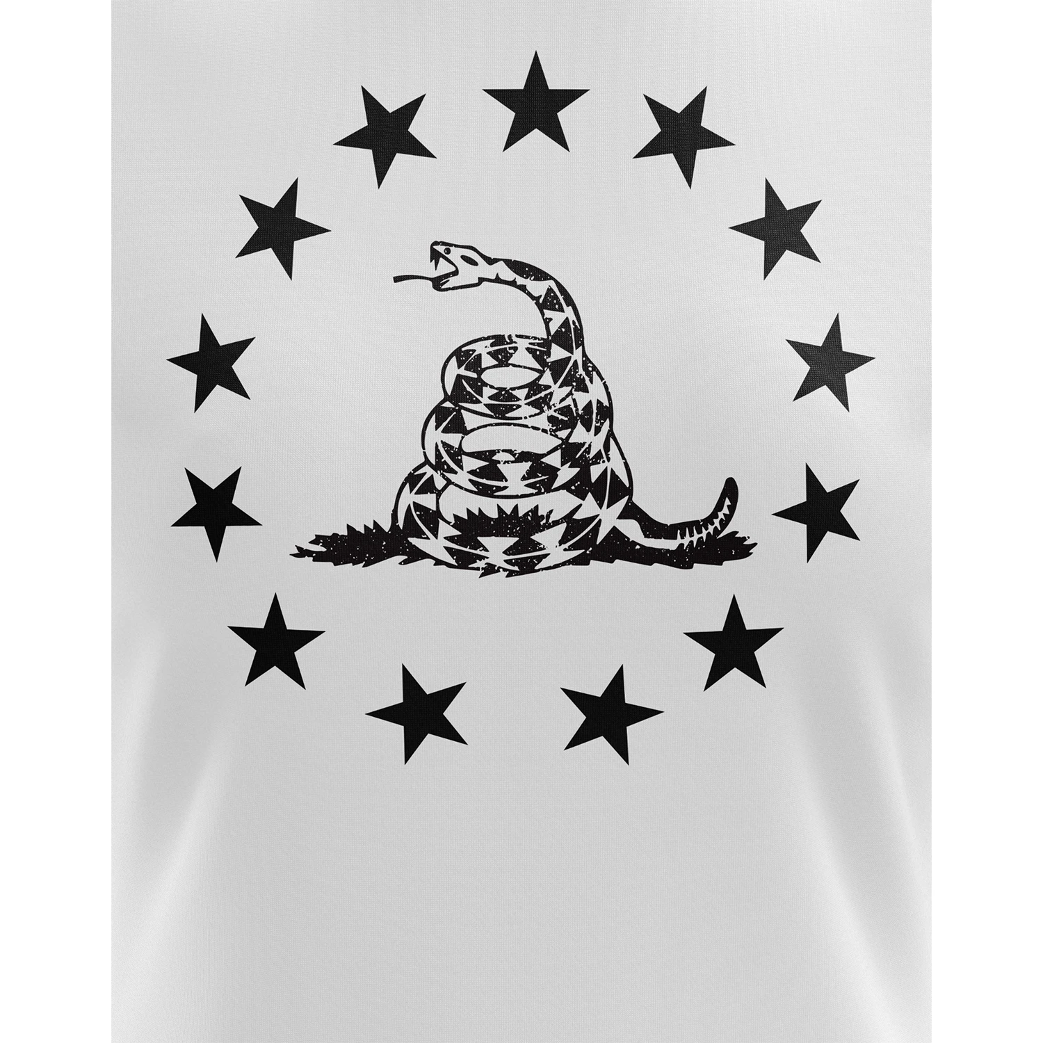 Betsy Ross Gadsden Flag Women's Short Sleeve Shirt - Image 9