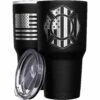 Firefighter Shield Stainless Steel Tumbler