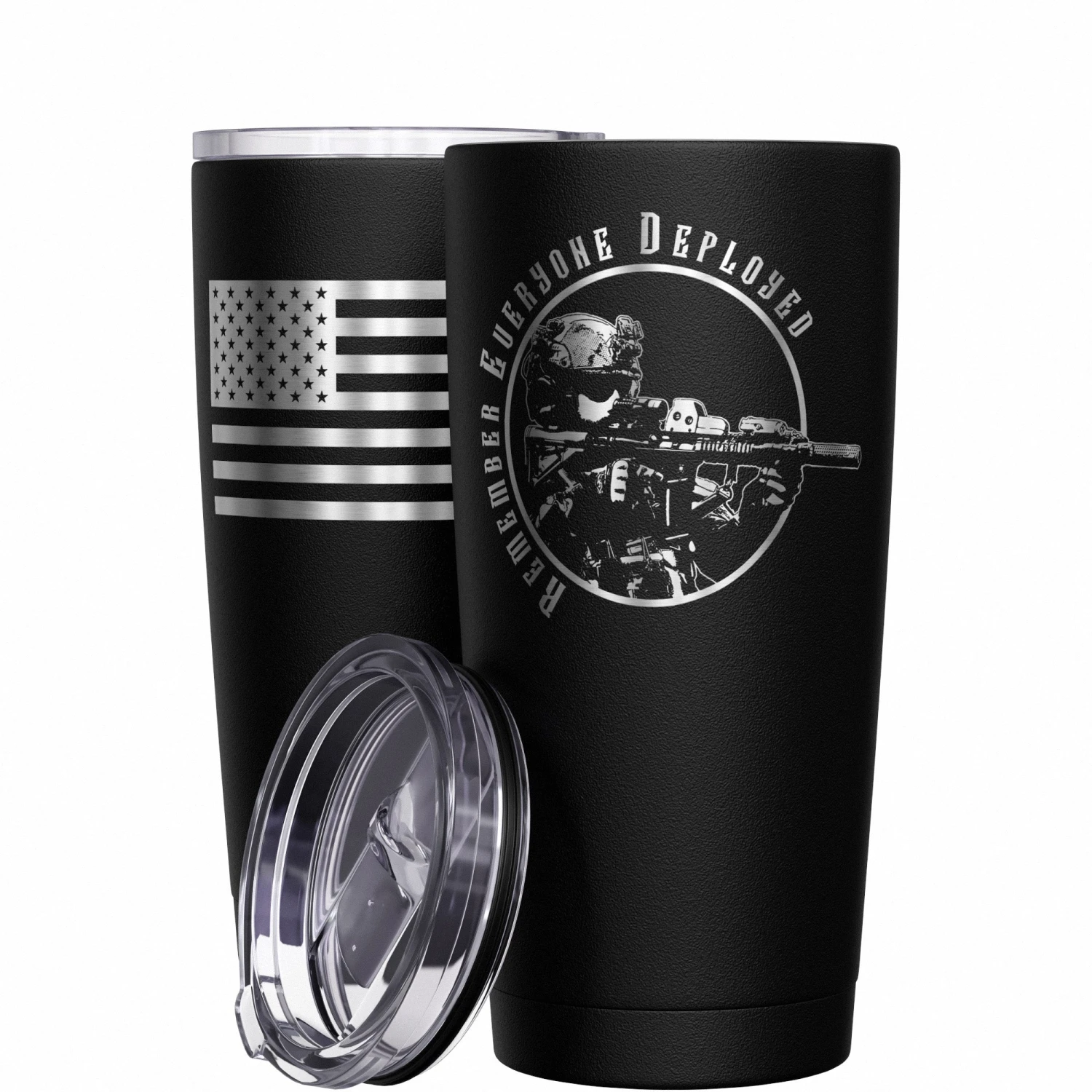 Remember Everyone Deployed (R.E.D.) Stainless Steel Tumbler - Image 10