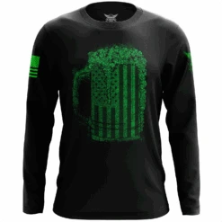American Irish Long Sleeve Shirt