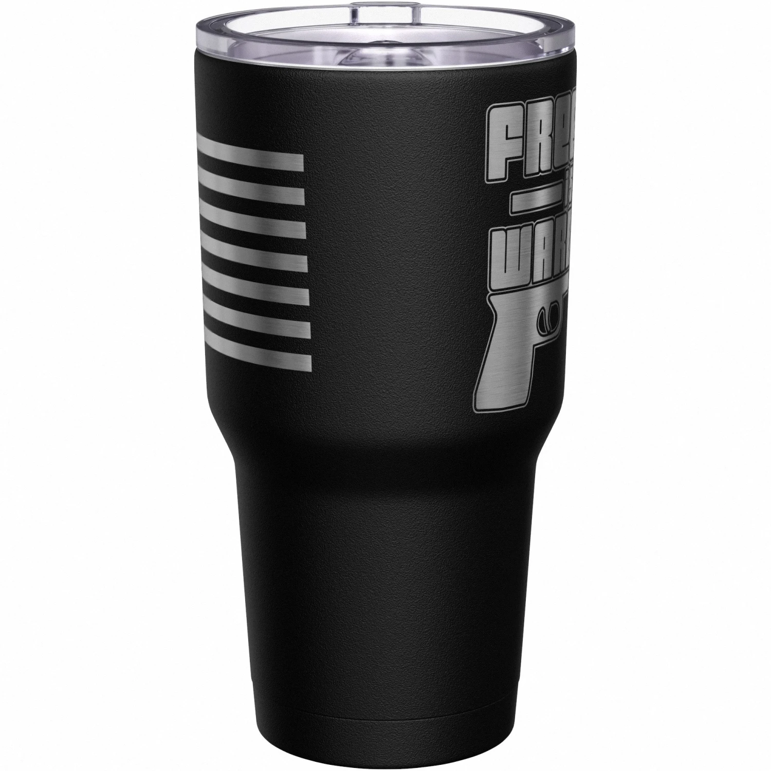 Freedom Is A Warm Gun Stainless Steel Tumbler - Image 3