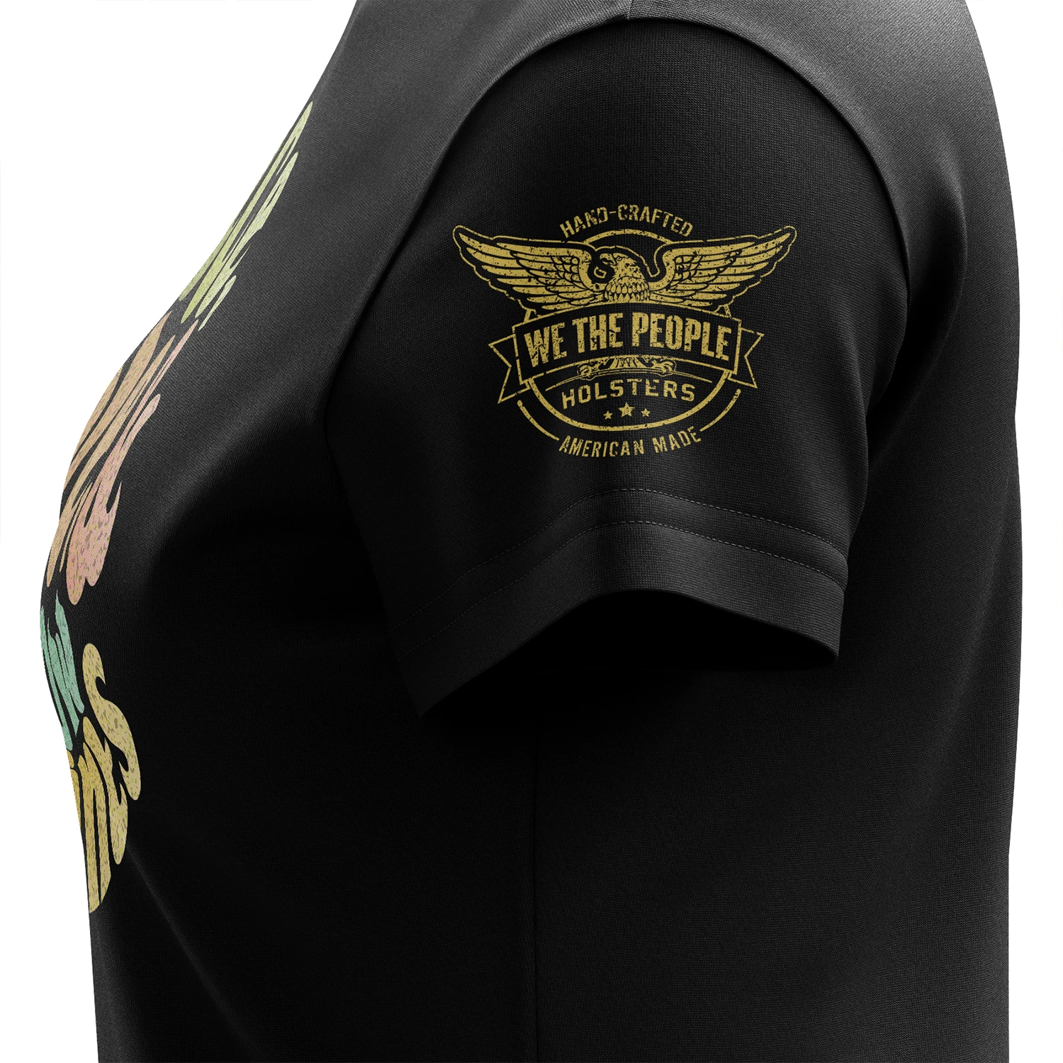 Peace, Love, & Hollow Points Women's Short Sleeve Shirt - Image 4