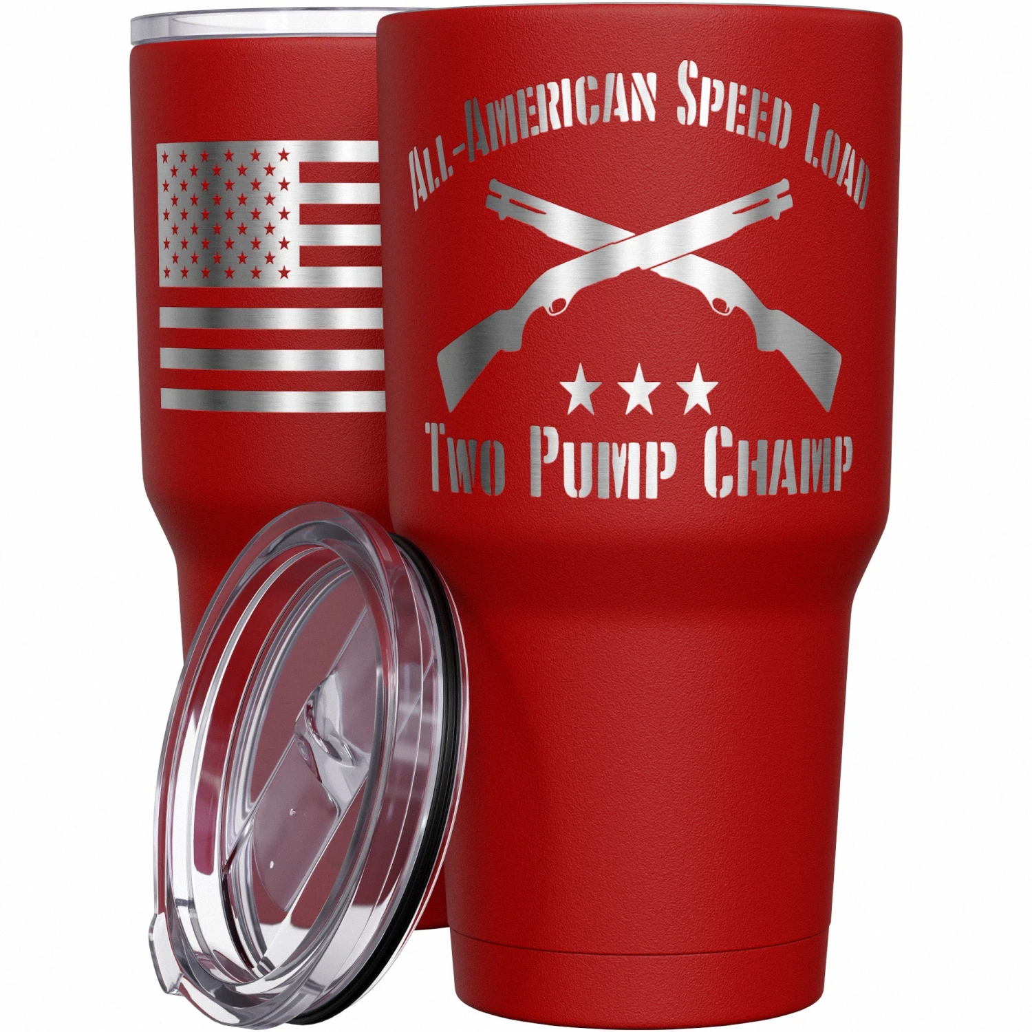 Two Pump Champ Stainless Steel Tumbler - Image 8
