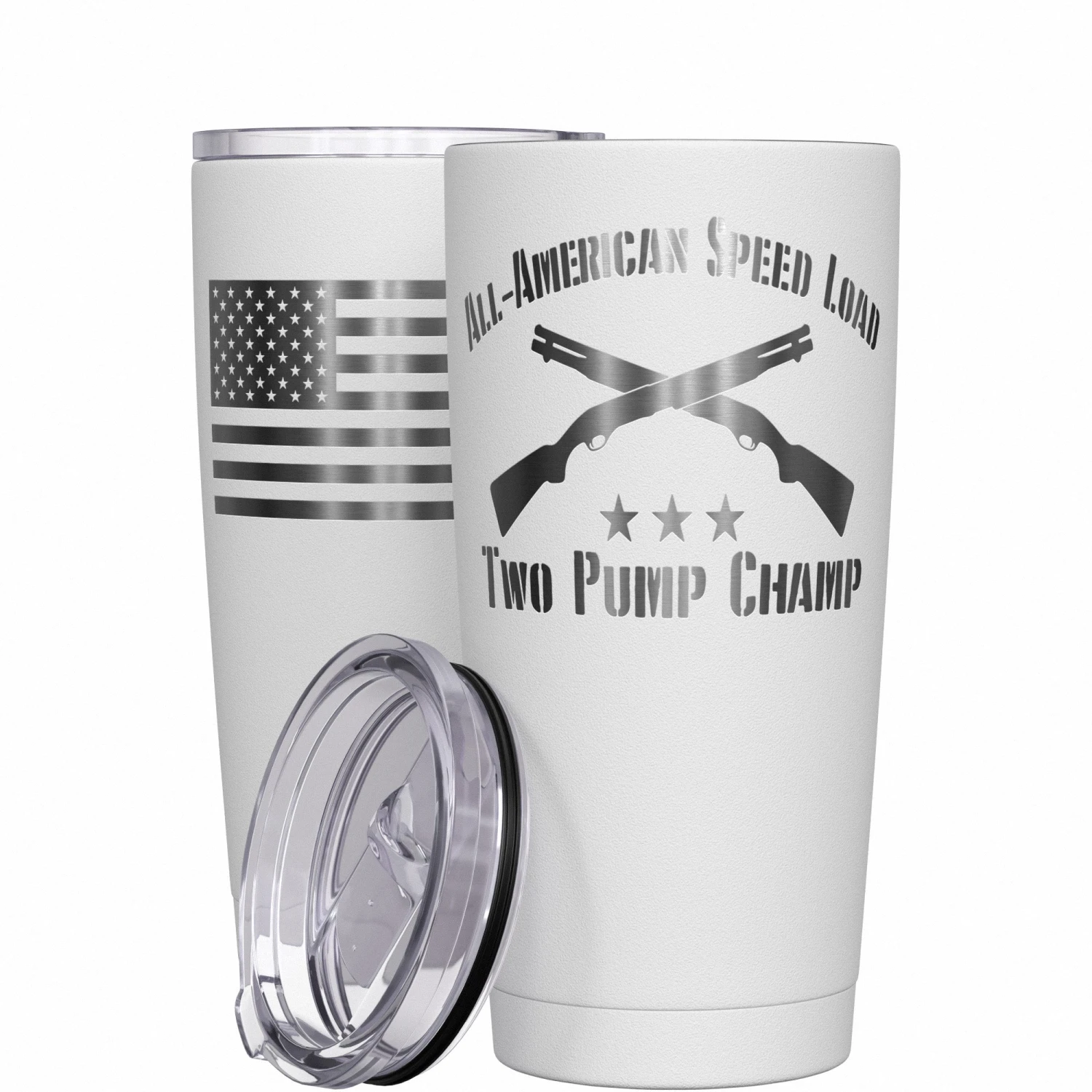 Two Pump Champ Stainless Steel Tumbler - Image 12