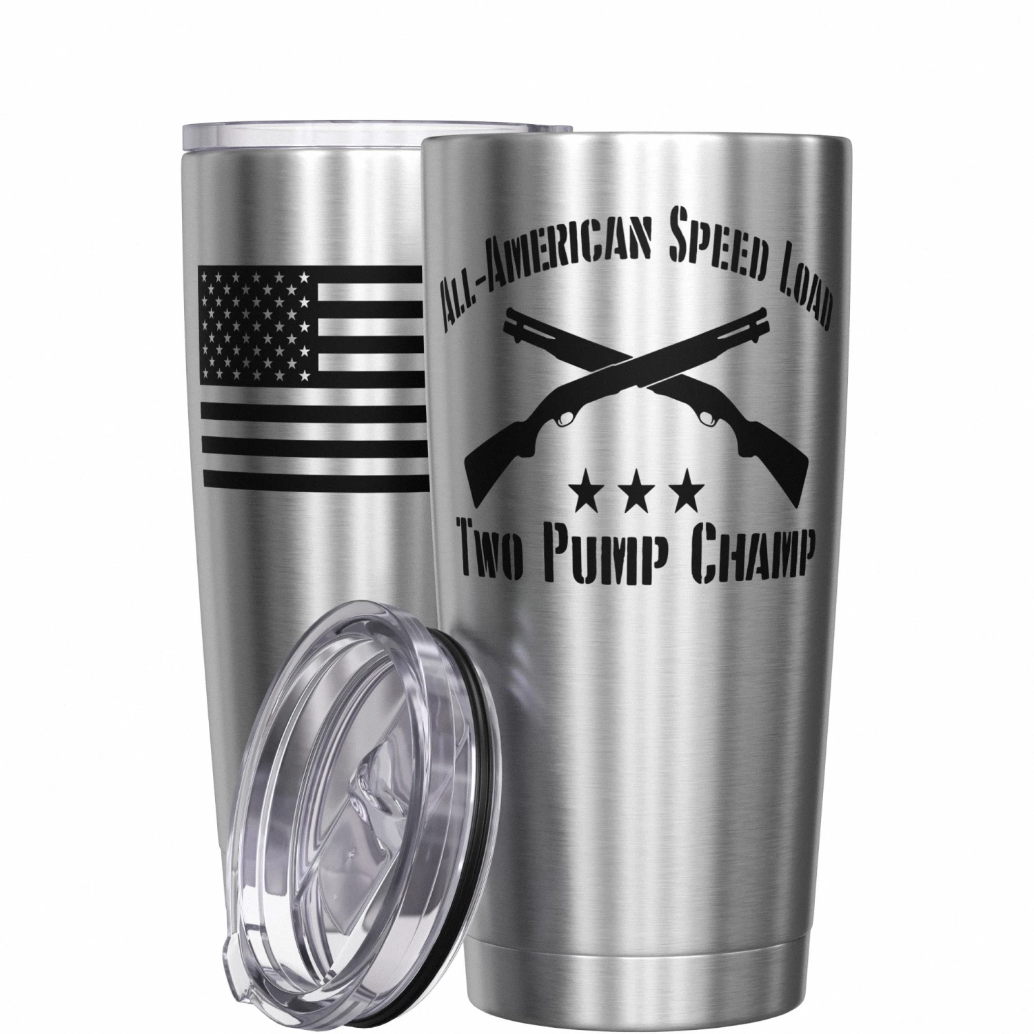 Two Pump Champ Stainless Steel Tumbler - Image 11