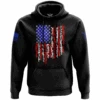 American Flag In Guns 2.0 Hoodie