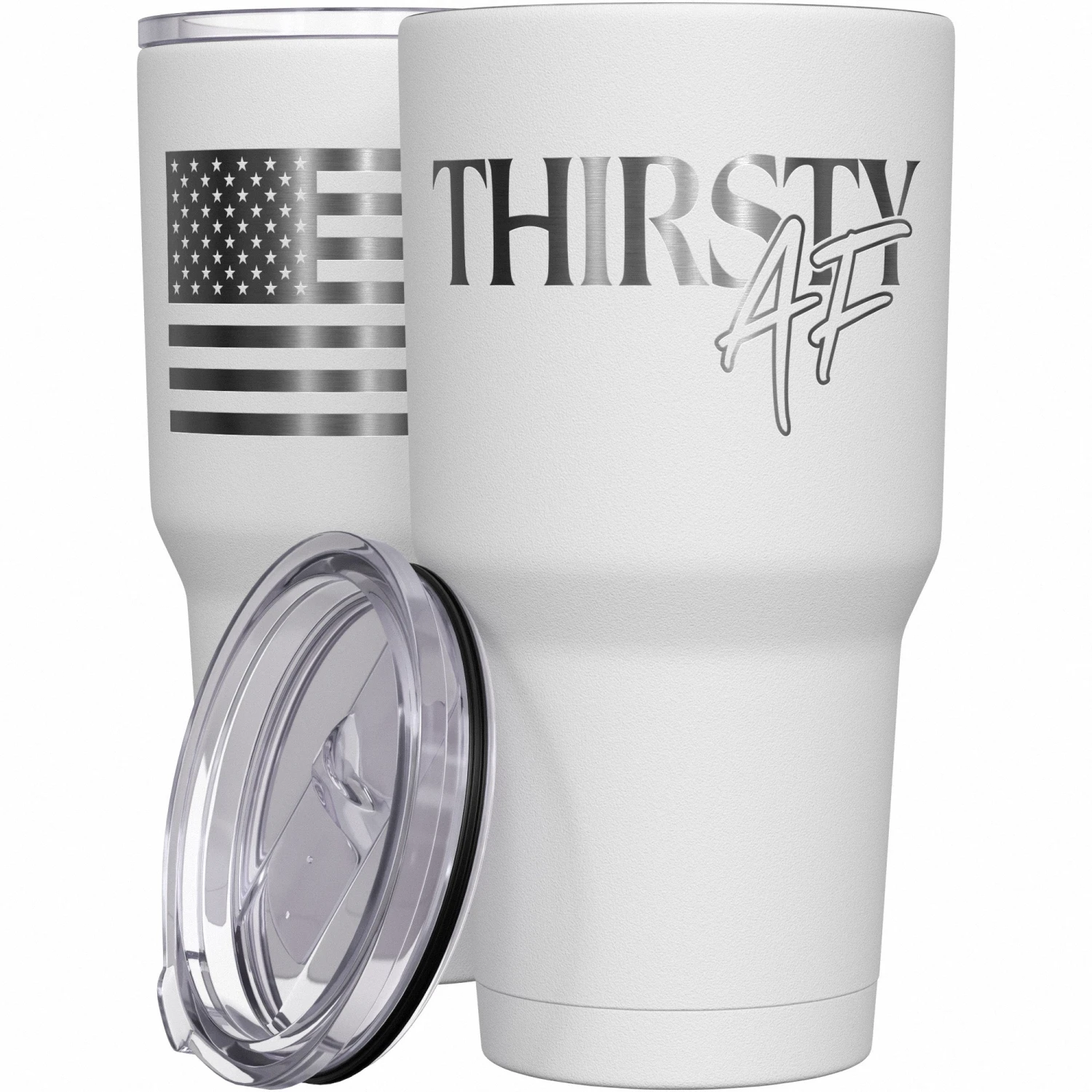 Thirsty AF Stainless Steel Tumbler - Image 9