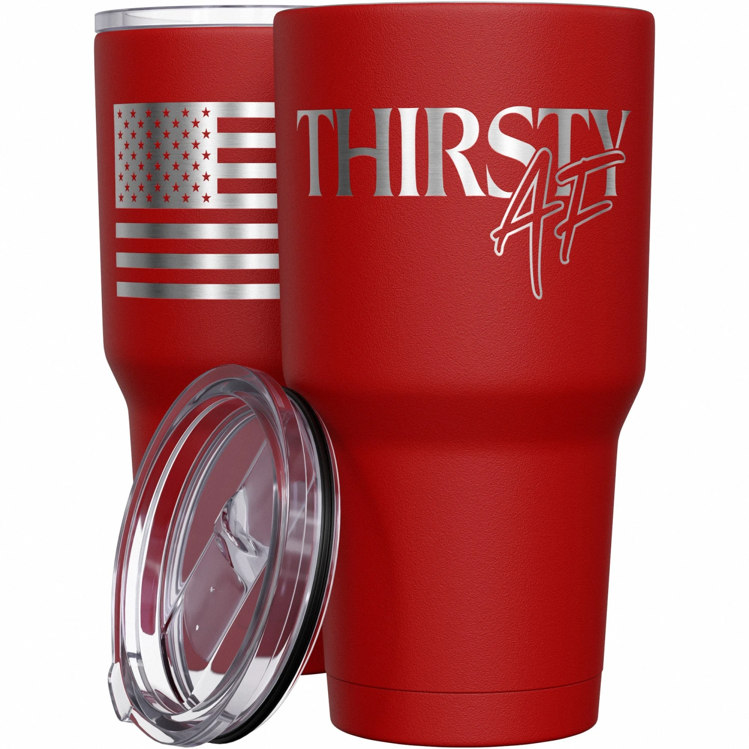 Thirsty AF Stainless Steel Tumbler - Image 8