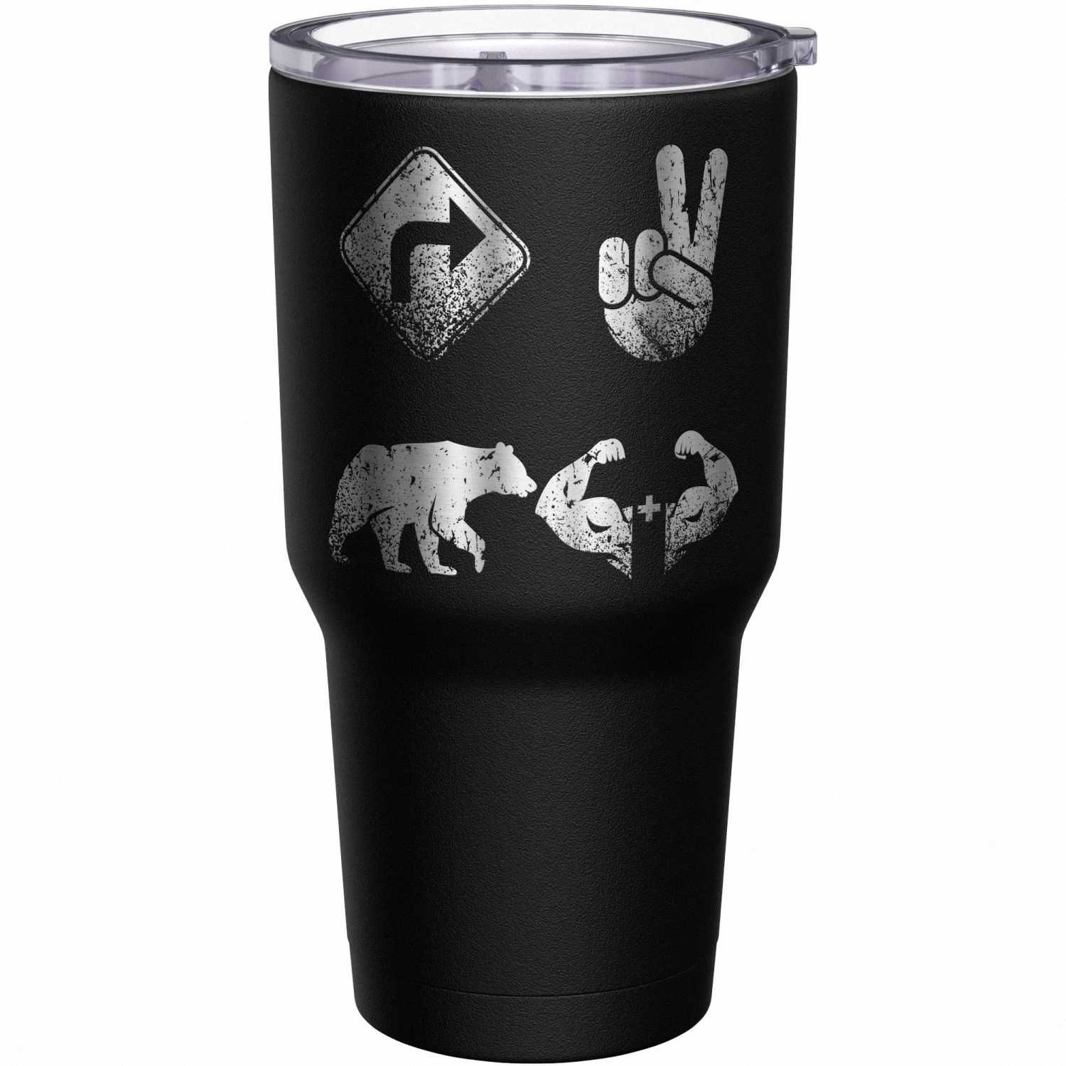 Right 2 Bear Arms Stainless Steel Tumbler - Image 2