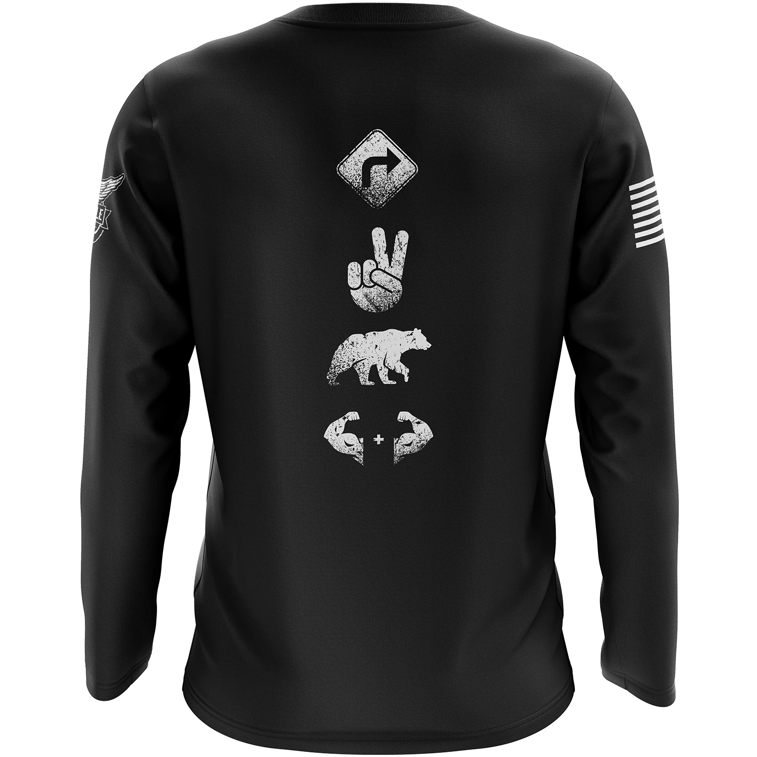Right 2 Bear Arms Long Sleeve Shirt - Image 3