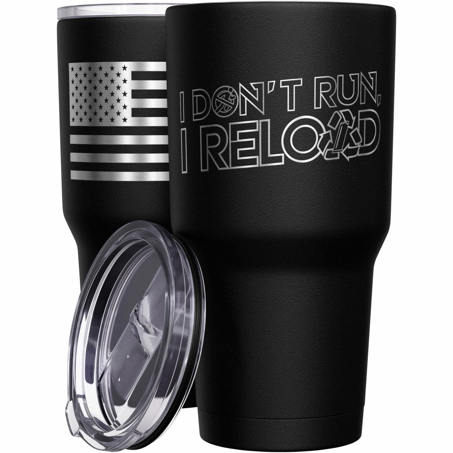 I Don't Run Stainless Steel Tumbler