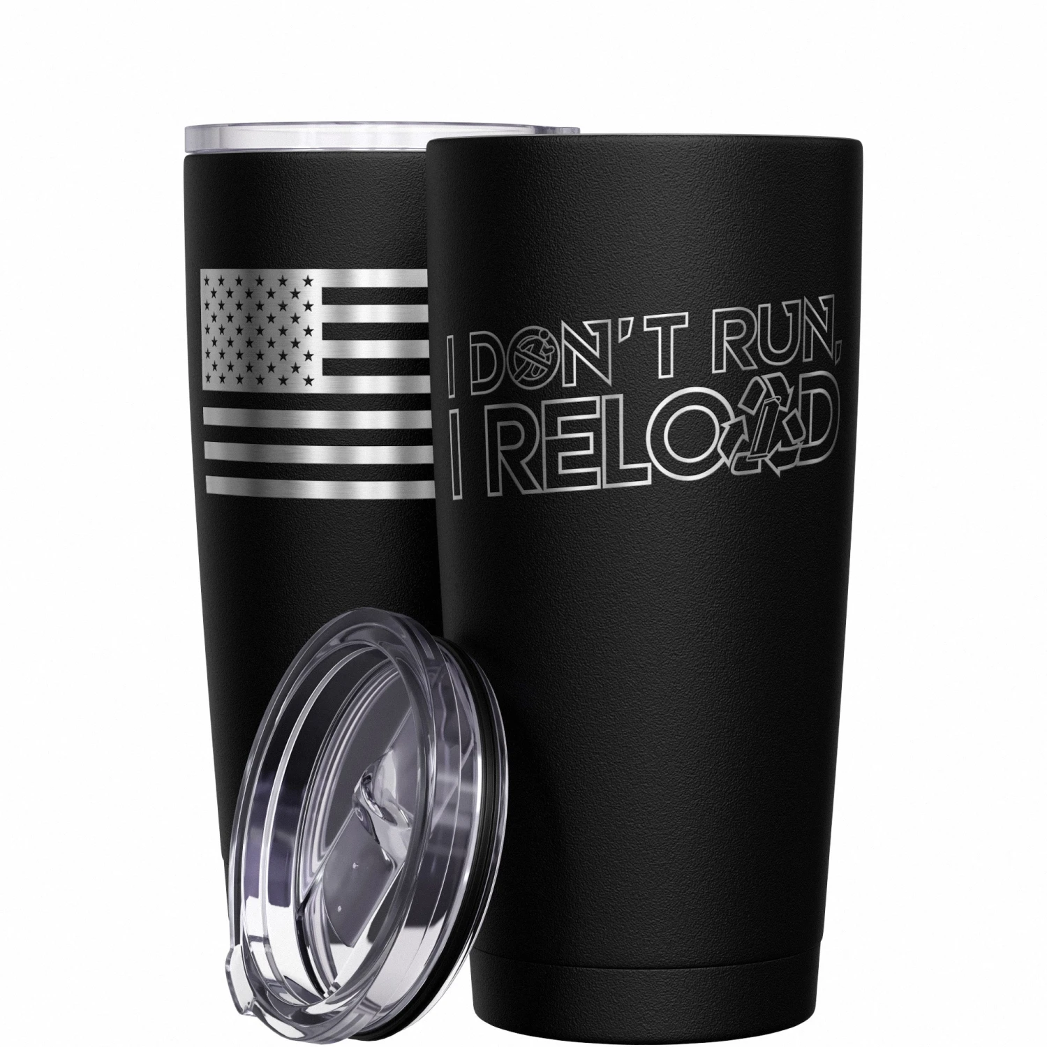 I Don't Run Stainless Steel Tumbler - Image 10
