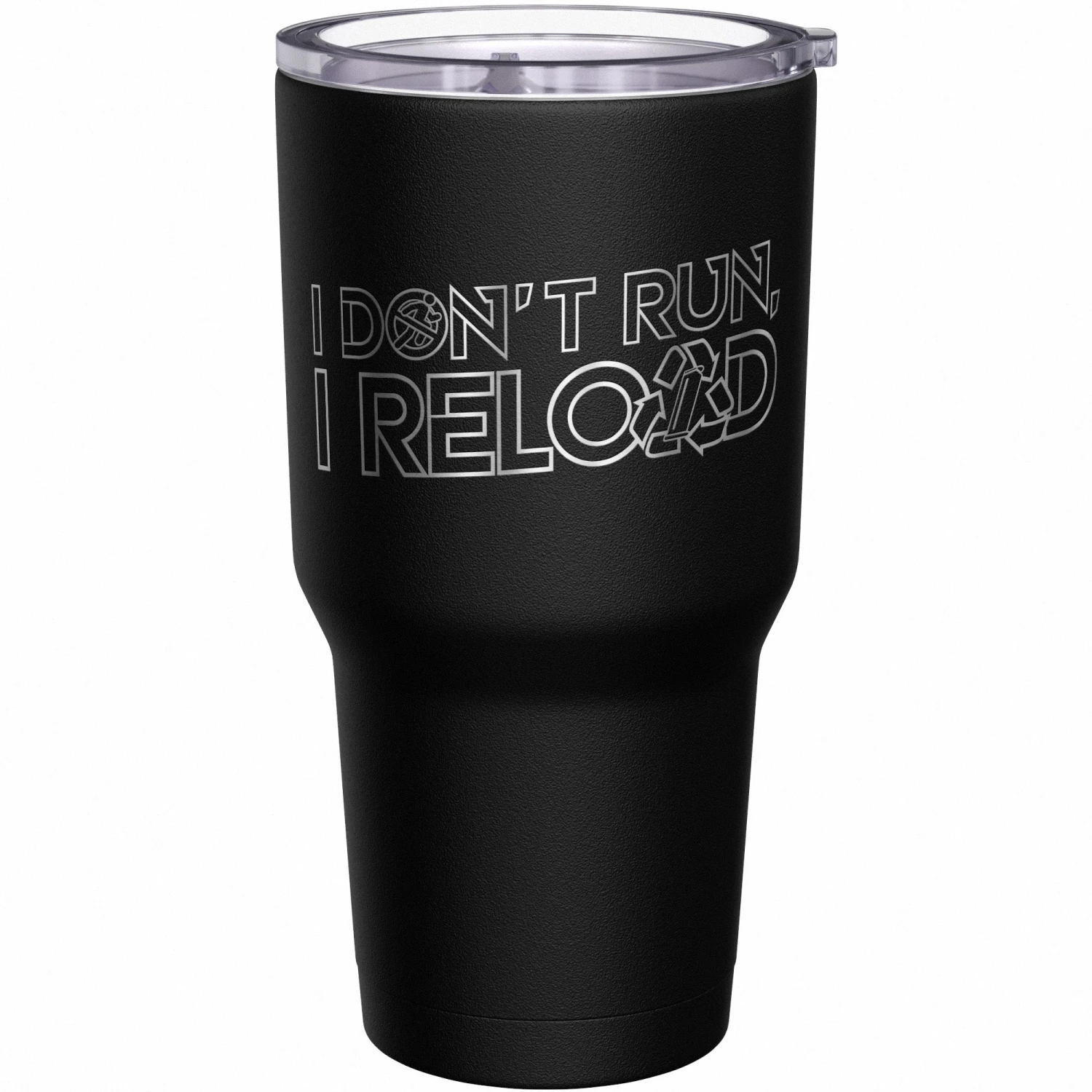 I Don't Run Stainless Steel Tumbler - Image 2