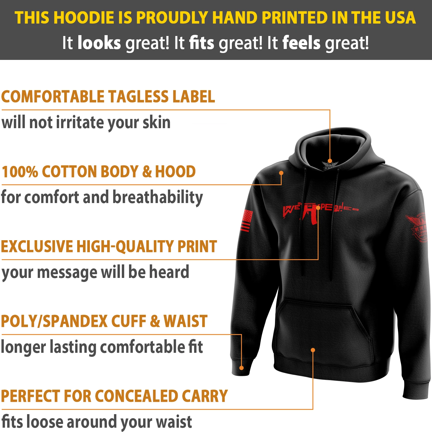 We The People AR-15 Hoodie - Image 20