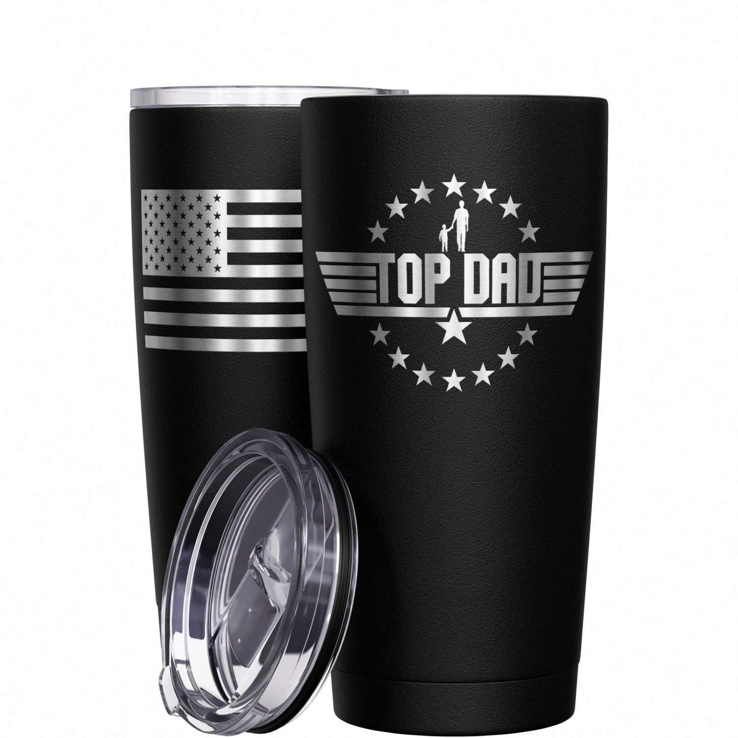 Top Dad Stainless Steel Tumbler - Image 10