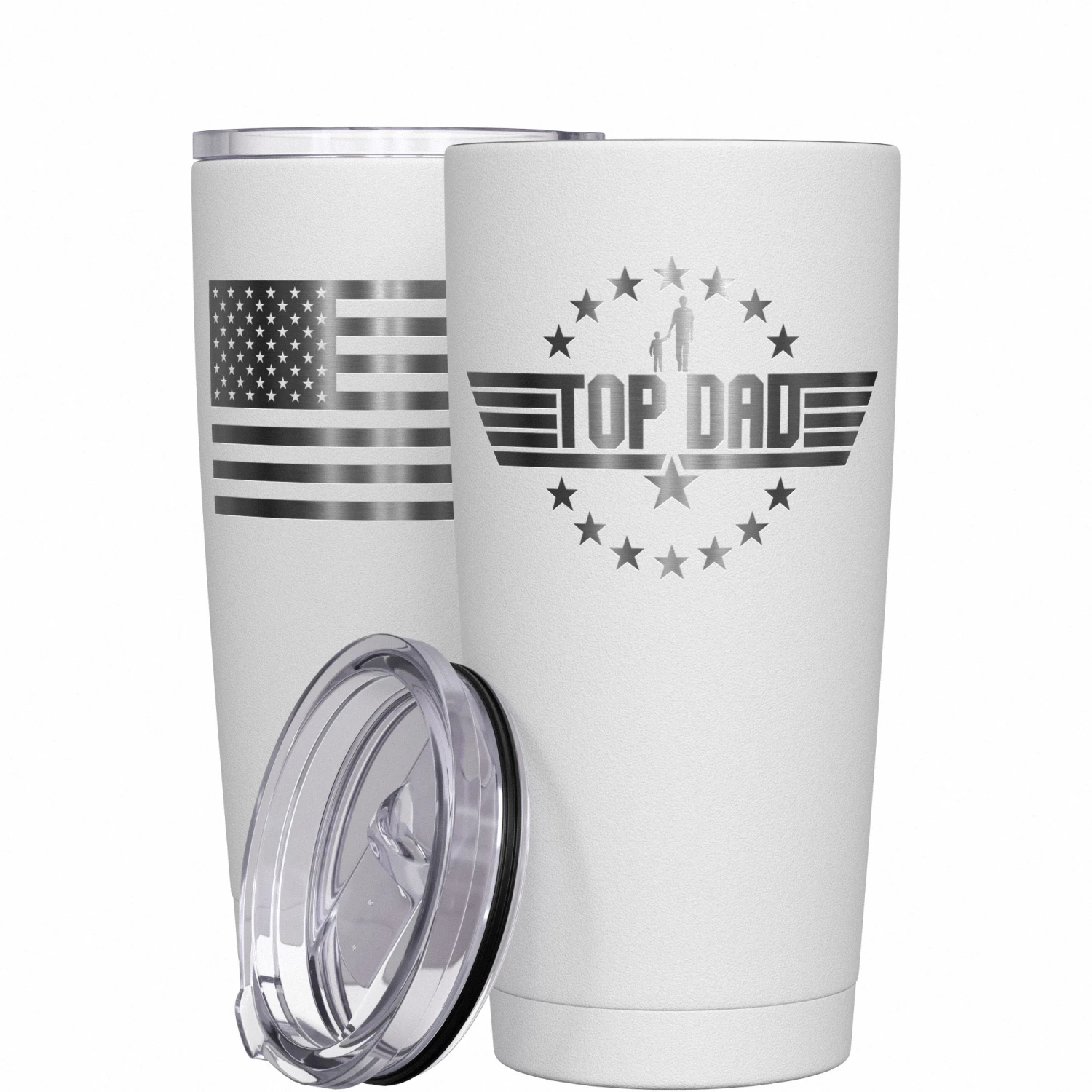 Top Dad Stainless Steel Tumbler - Image 12