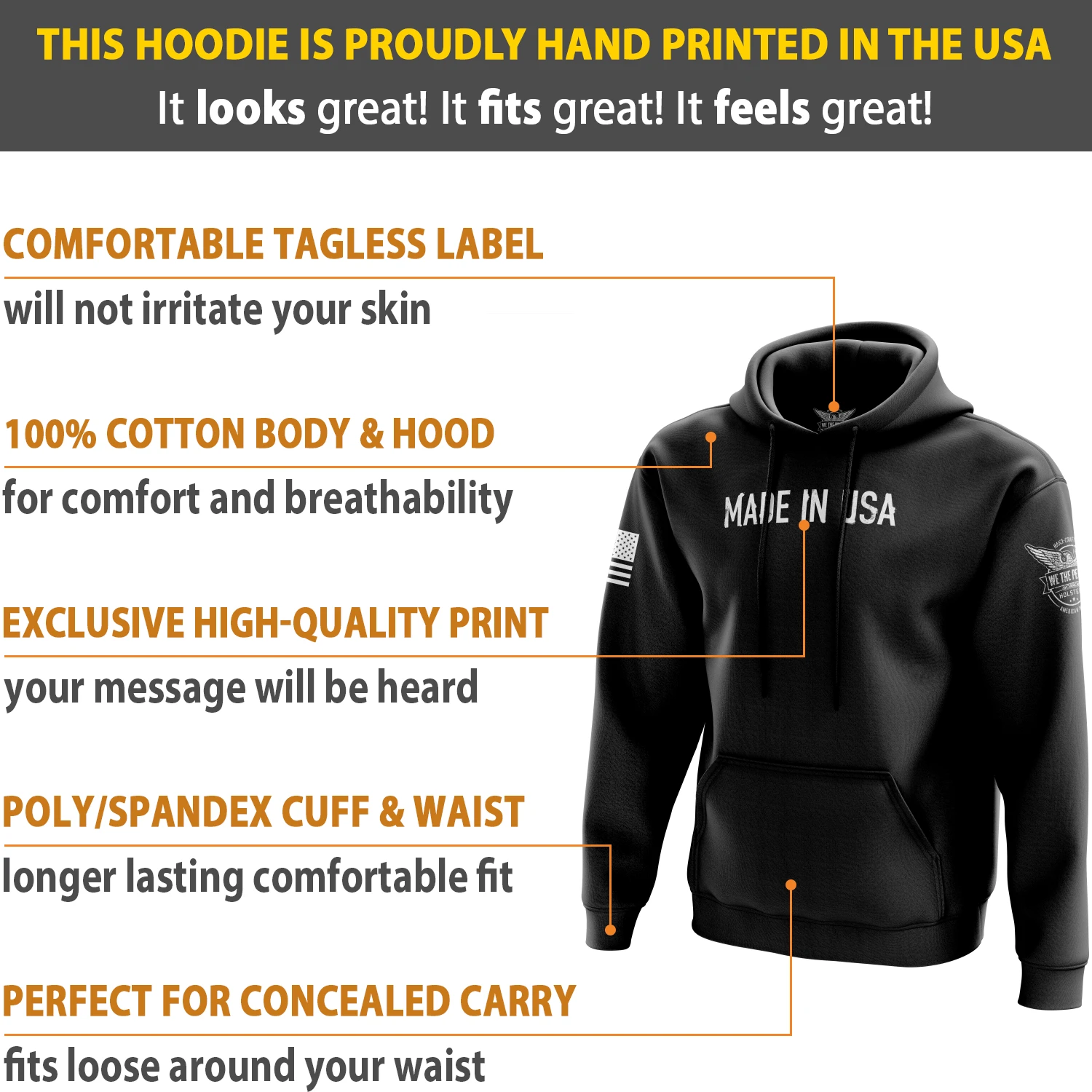 Made In USA Hoodie - Image 5