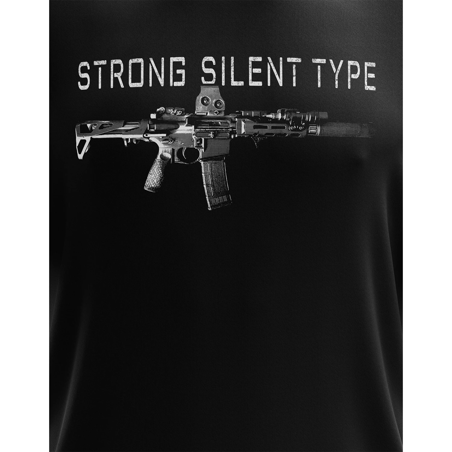 Strong Silent Type Short Sleeve Shirt - Image 3