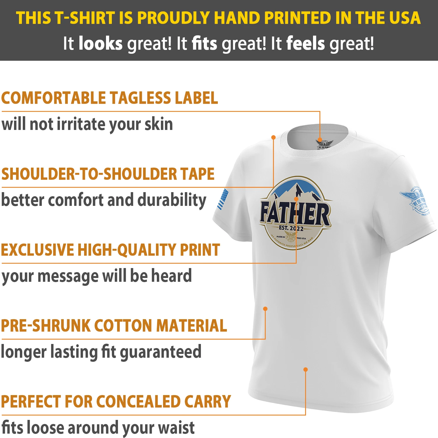 Father Short Sleeve Shirt - Image 6