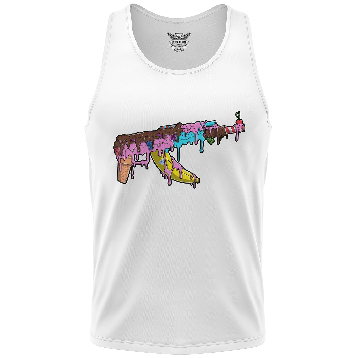 Ice Cream AK Men's Tank Top - Image 6