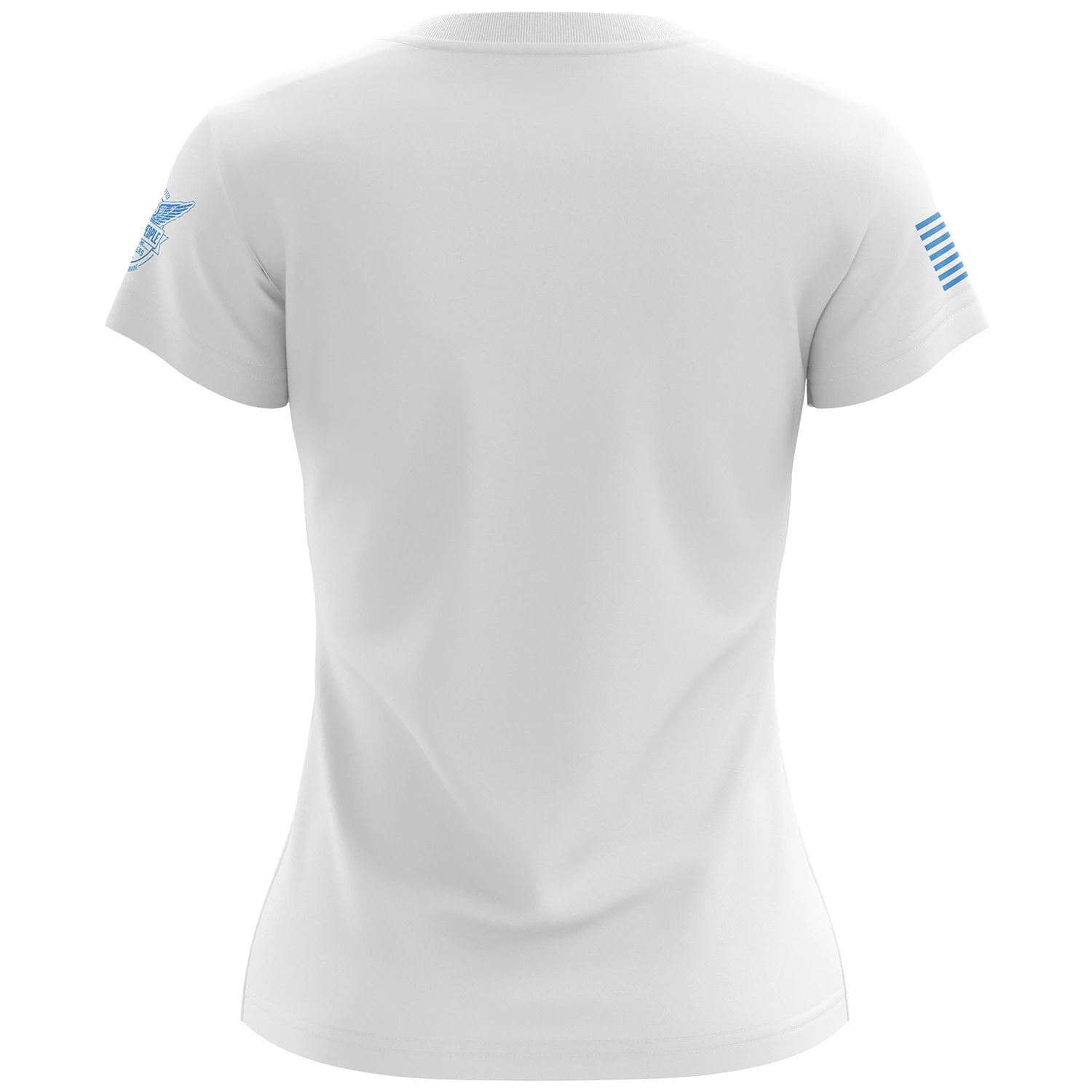 Fresh Paint American Flag Women's Short Sleeve Shirt - Image 2