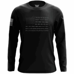 Bullet Flag Long Sleeve Shirt