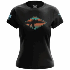 Great Outdoors Rifle Women's Short Sleeve Shirt