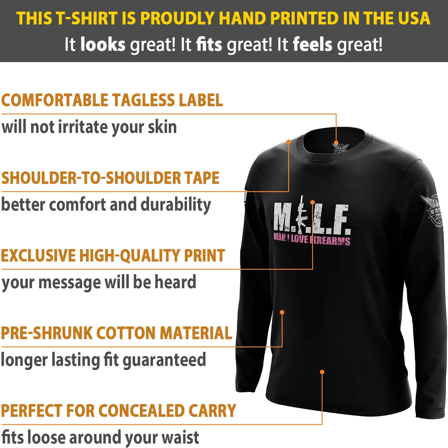 M.I.L.F. V2 Long Sleeve Shirt - Image 6