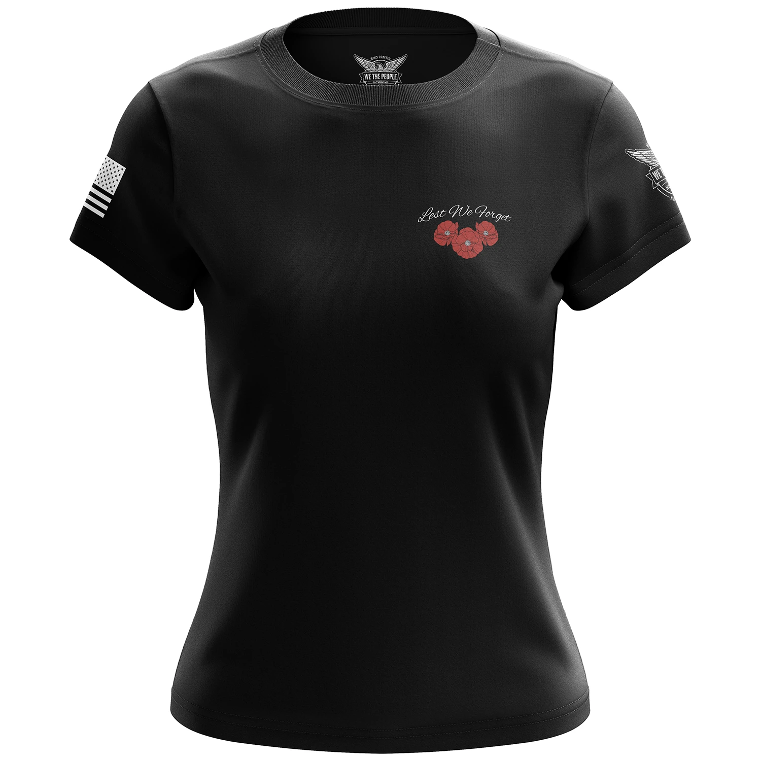 Never Forgotten Women's Short Sleeve Shirt - Image 2