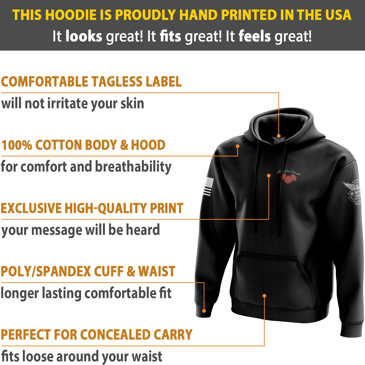 Never Forgotten Hoodie - Image 6