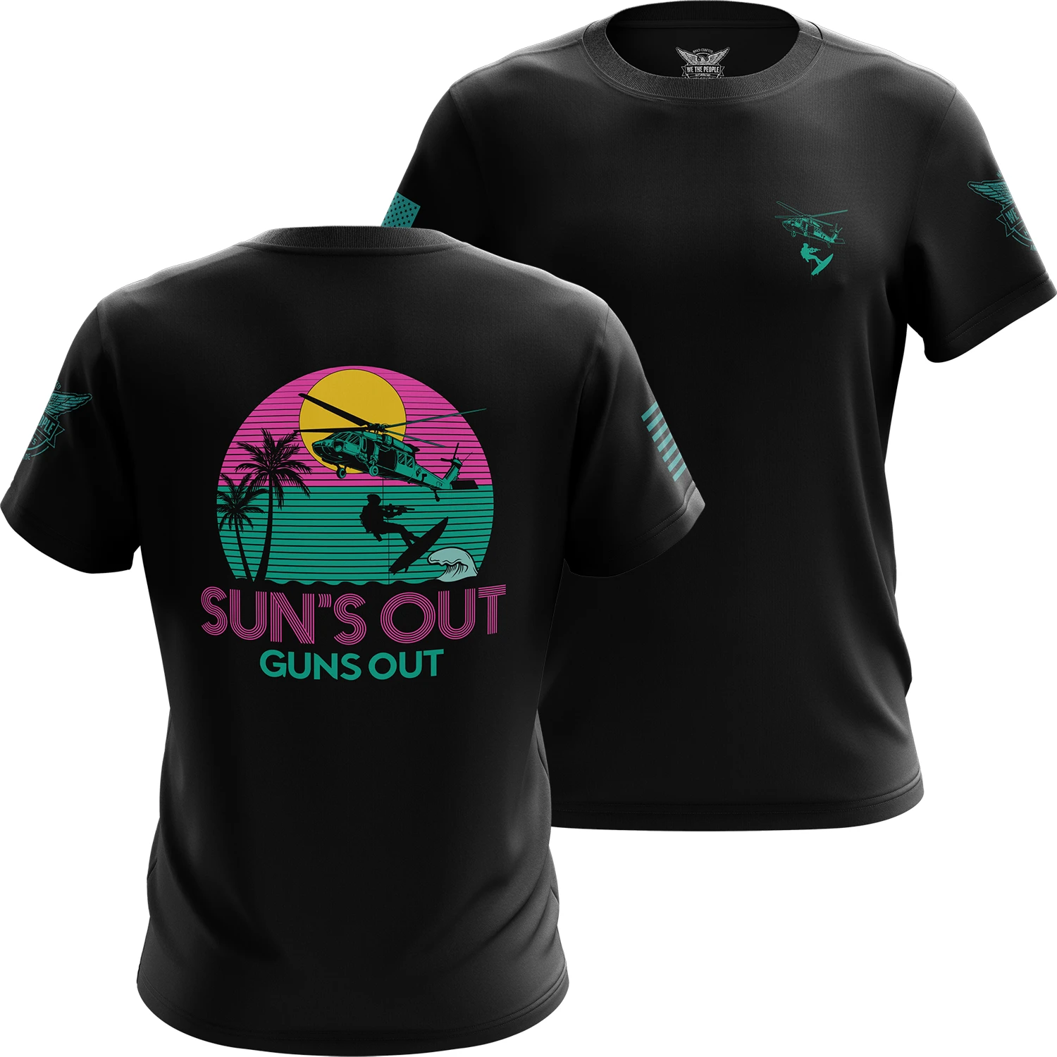 Sun's Out Guns Out Short Sleeve Shirt