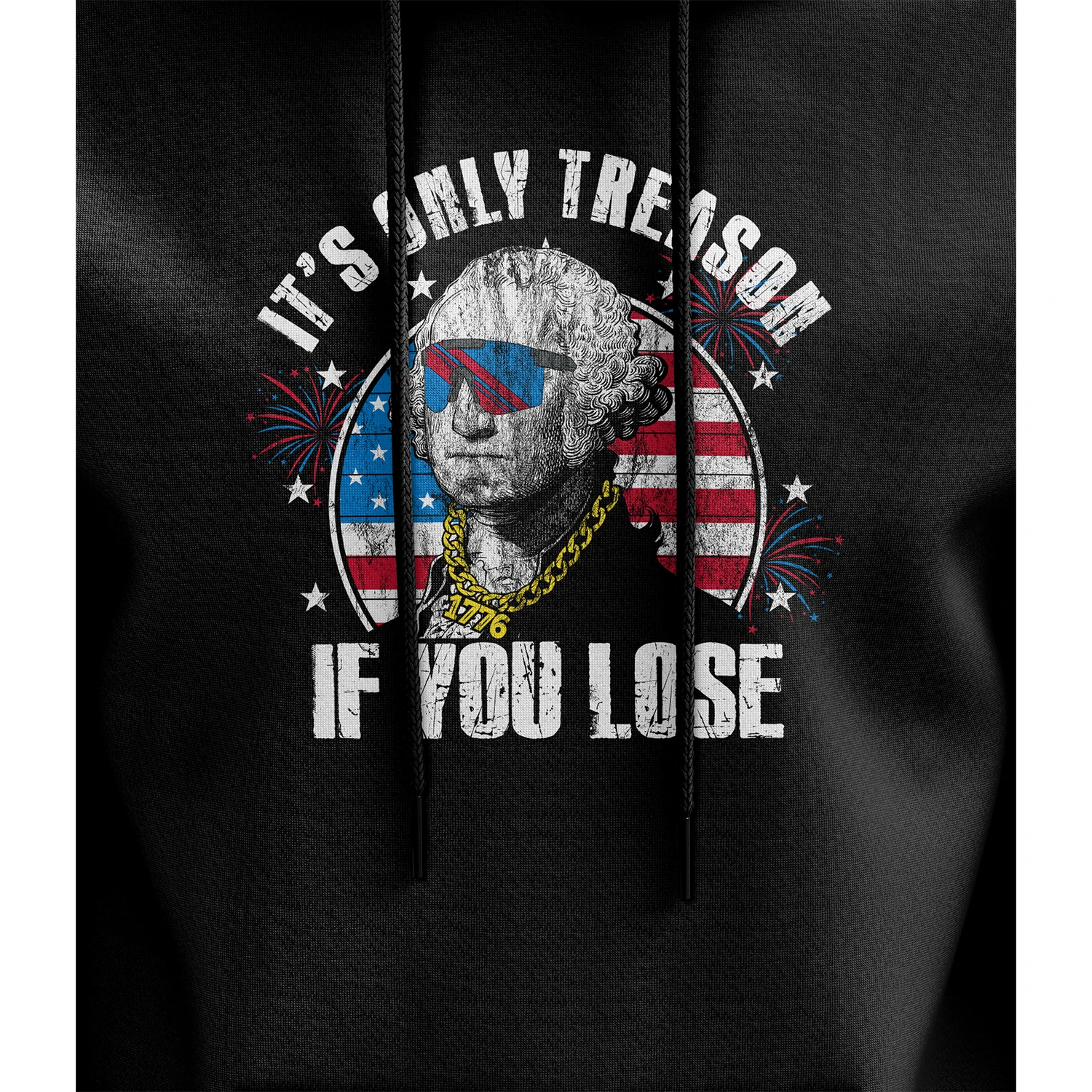 It's Only Treason If You Lose Hoodie - Image 3