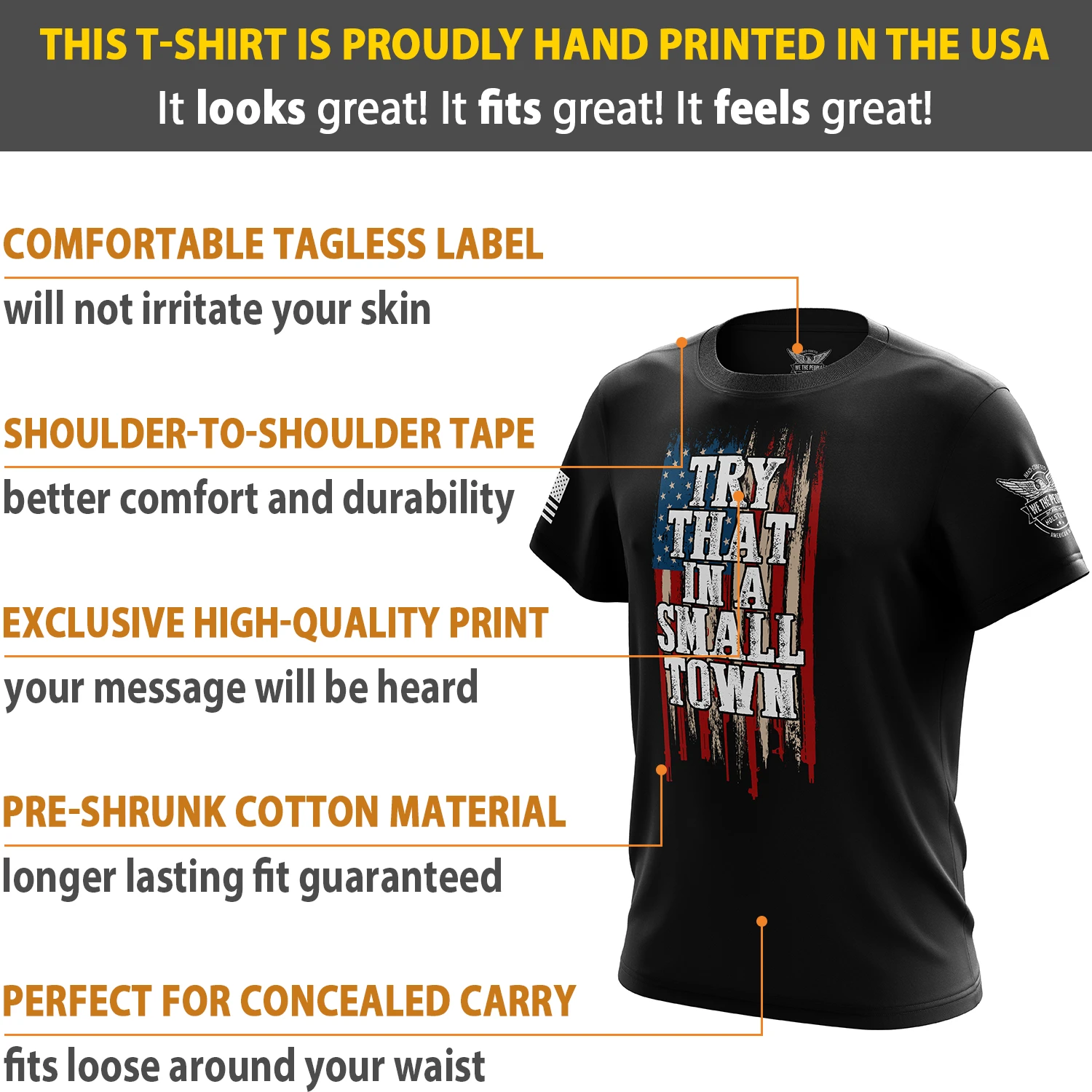 Try That In A Small Town Short Sleeve Shirt - Image 6