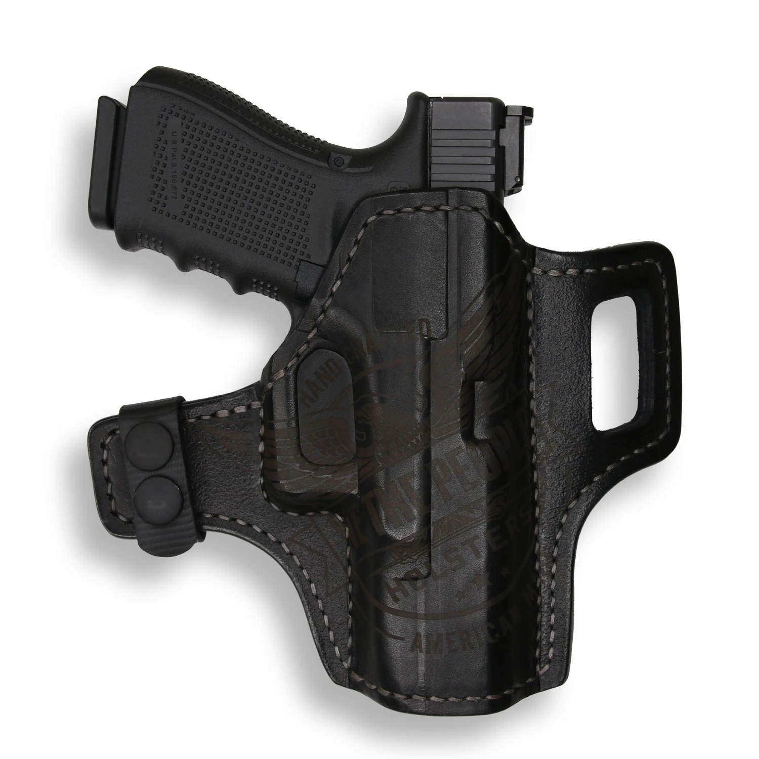 Black Independence Leather OWB Holster