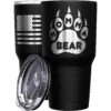 Momma Bear Paw Stainless Steel Tumbler