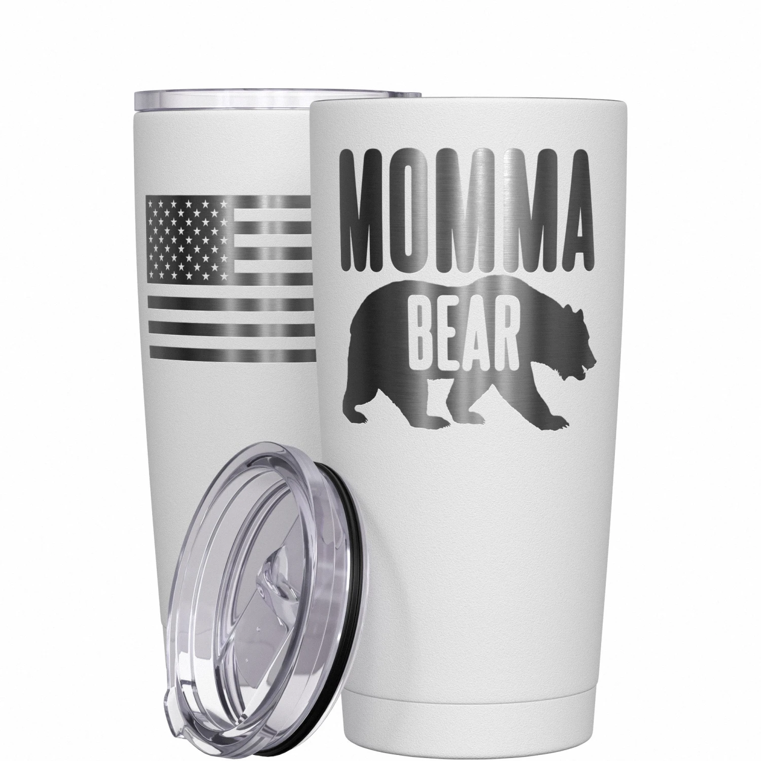 Momma Bear Stainless Steel Tumbler - Image 12