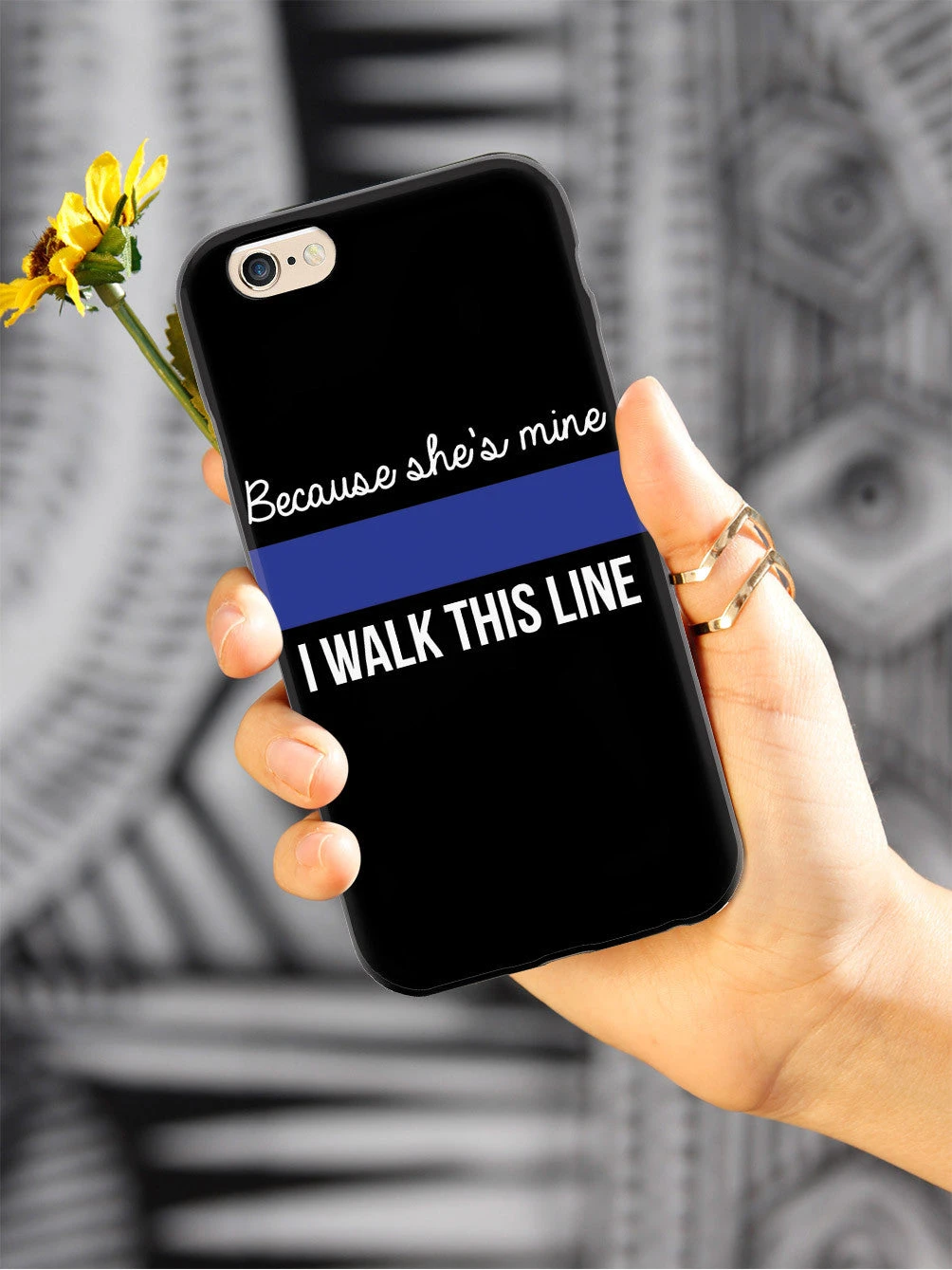 Because She's Mine - Police Officer Thin Blue Line Case - Image 7