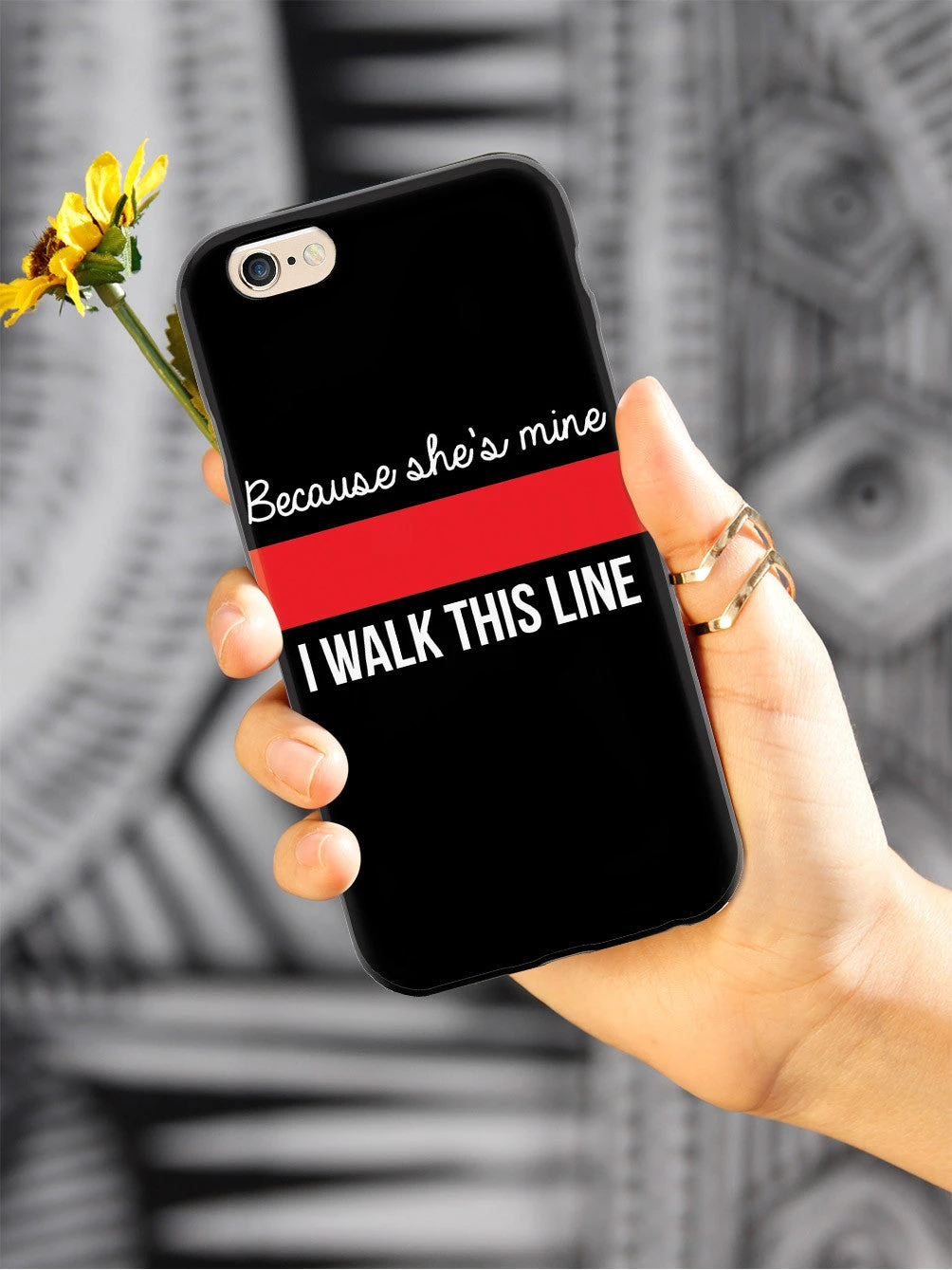 Because She's Mine - Firefighter Thin Red Line Case - Image 7
