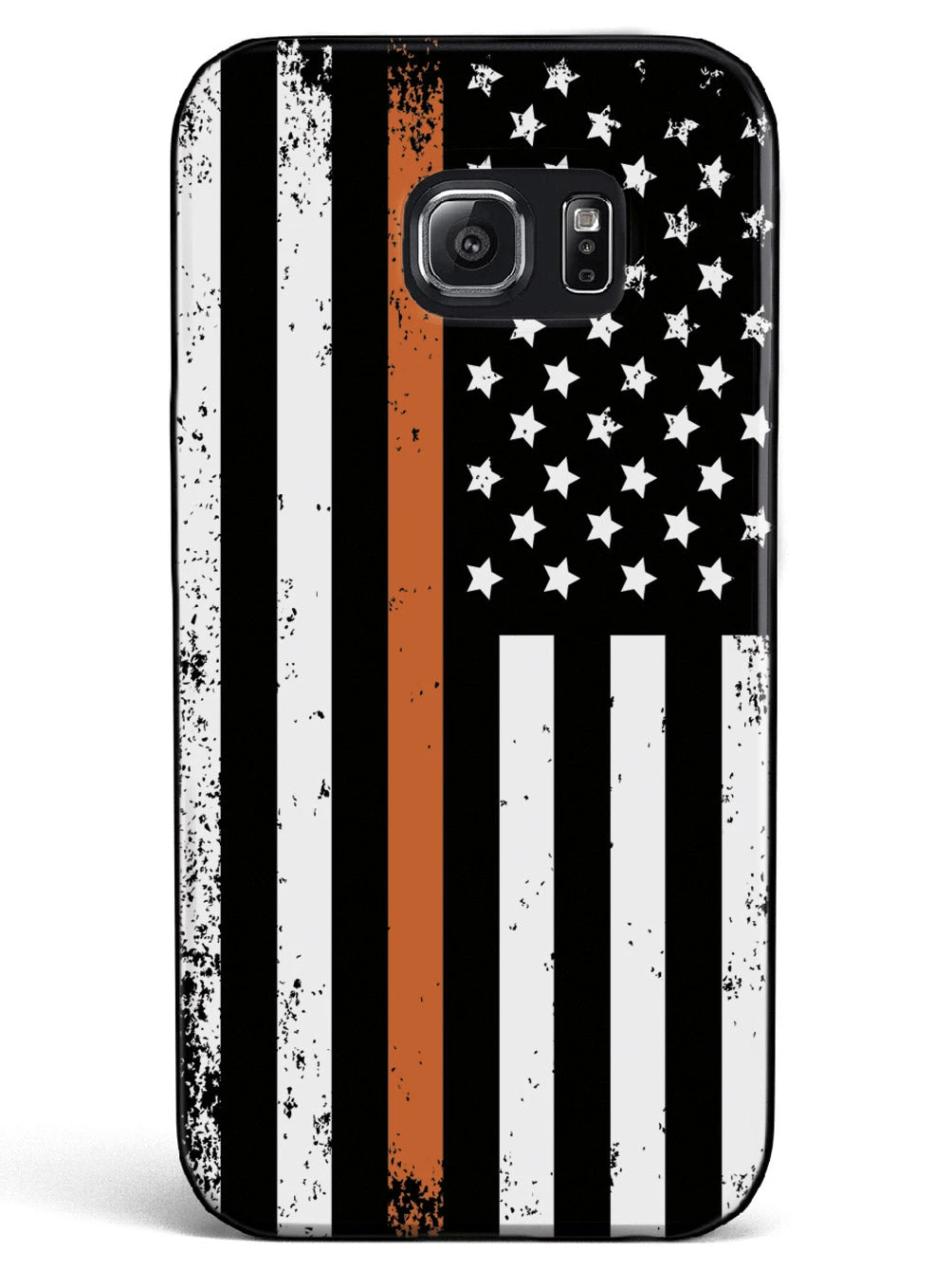 Downward American Flag - Thin Orange Line Case - Image 17