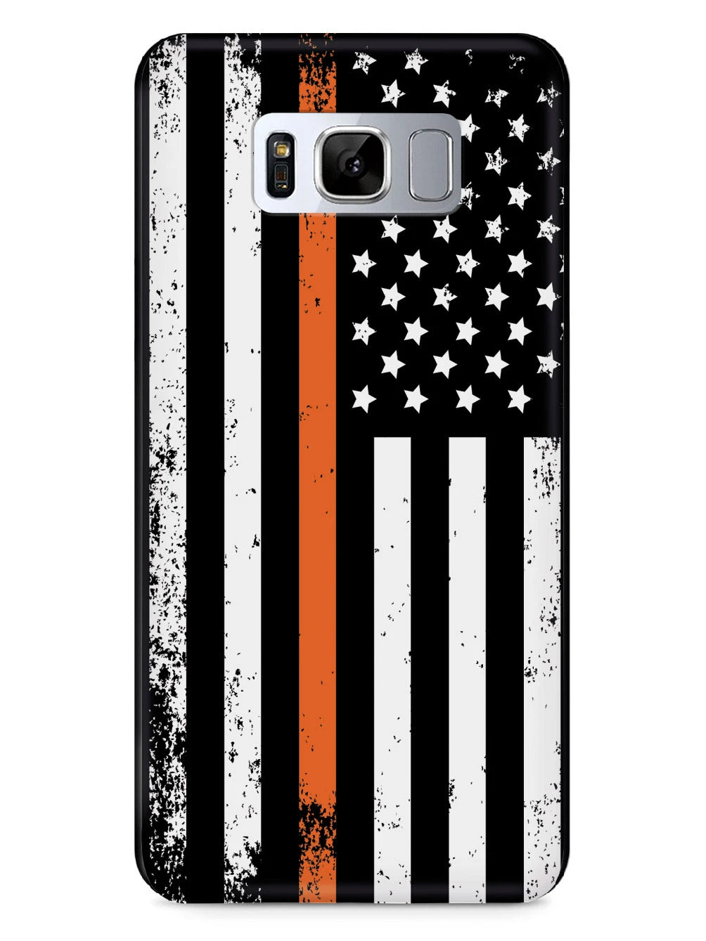 Downward American Flag - Thin Orange Line Case - Image 16