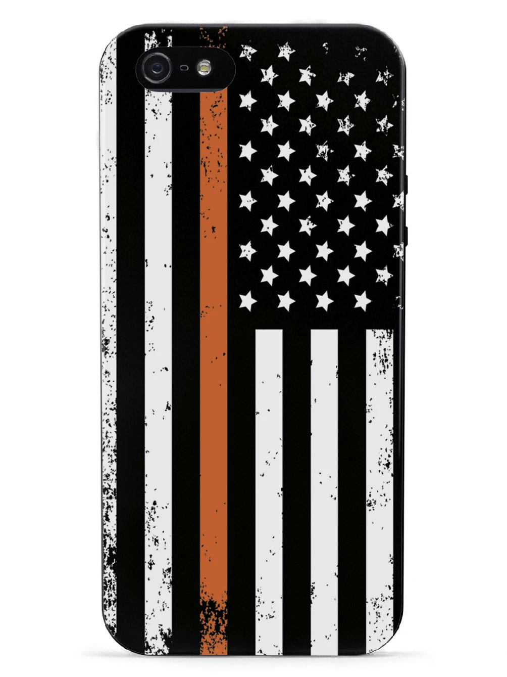 Downward American Flag - Thin Orange Line Case - Image 11